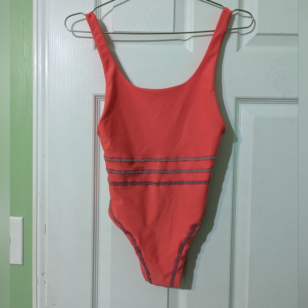 Ellejay Neon Pink One Piece Swim Suit